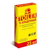 Toiler TL Кладочный, Для кладки стен и перегородок из кирпича и блоков, 25 кг